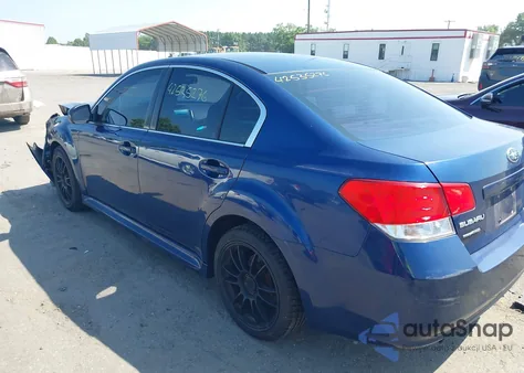 2011 Subaru Legacy 2.5I Premium из США, поврежденный, VIN 4S3BMBB67B3228654